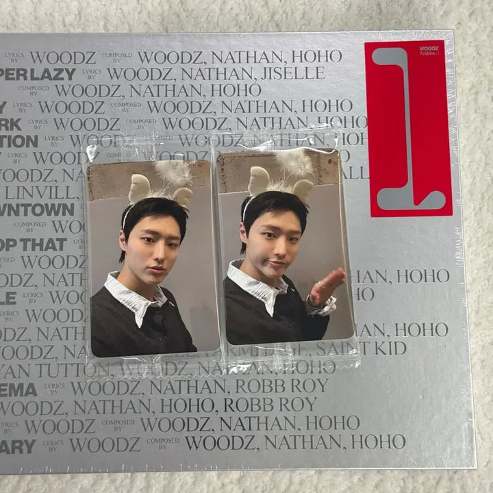 [BUNJANG] WOODZ Archive.1 Sealed Album + POB / WOODZ(우즈) 하룰라라 특전포카2장 세트