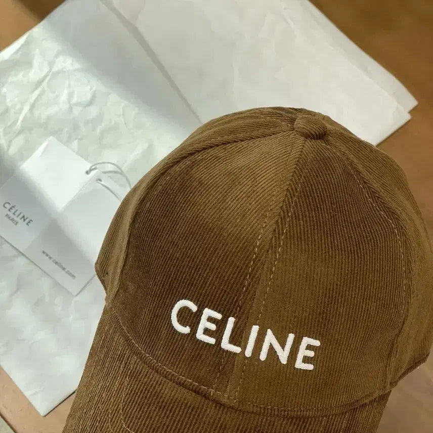 [BUNJANG] Celine Corduroy Hat / 셀린 모자