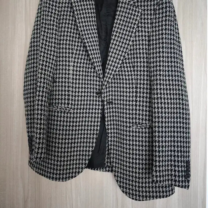 [BUNJANG] Emporio Armani Houndstooth Check Blazer (Size 50) / 엠포리오 아르마니 정품 남자 하운드투스 체크 블레이저 50