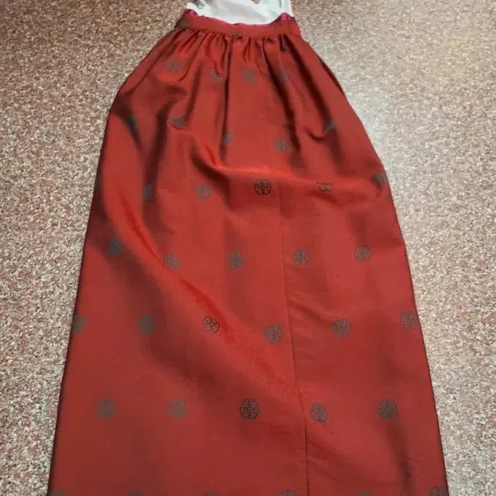 [BUNJANG] Satin Hanbok Skirt / 공단한복