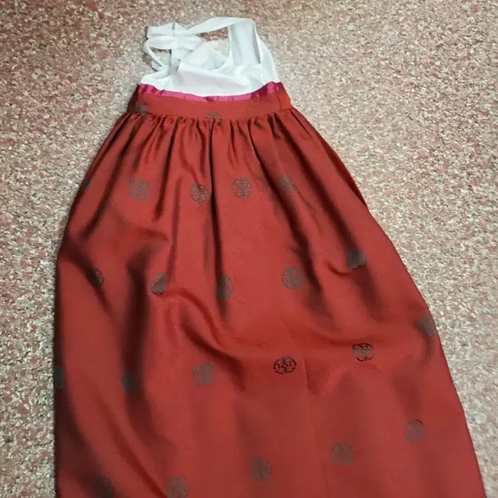 [BUNJANG] Satin Hanbok Skirt / 공단한복