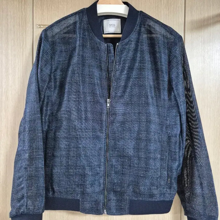 [BUNJANG] STCO Check Pattern Blouson Jacket / STCO 체크 패턴 블루종 자켓