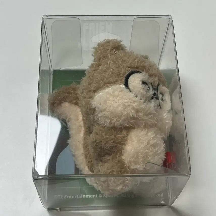 [BUNJANG] T1 Doran Animal Friends Squirrel Plushie Keychain / T1 티원 도란 애니멀 프렌즈 다람쥐 인형