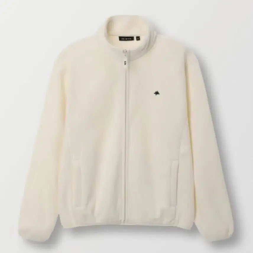 [BUNJANG] Unlimit Basic Fleece Jacket Ivory / 언리미트 베이직 플리스 자켓 후리스 아이보리