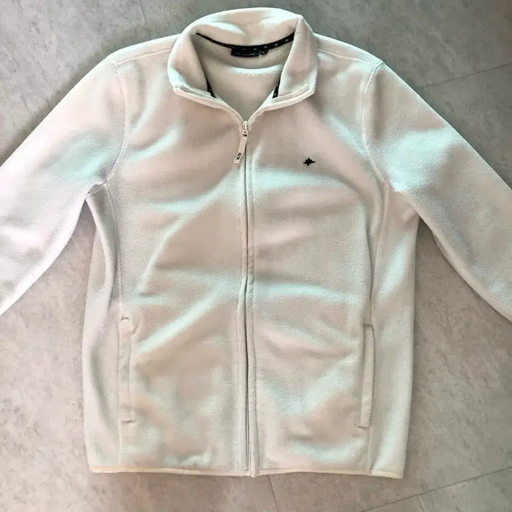 [BUNJANG] Unlimit Basic Fleece Jacket Ivory / 언리미트 베이직 플리스 자켓 후리스 아이보리