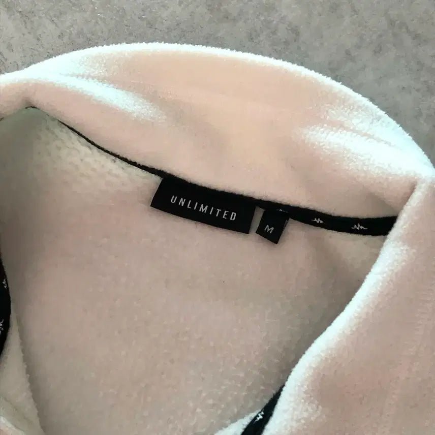 [BUNJANG] Unlimit Basic Fleece Jacket Ivory / 언리미트 베이직 플리스 자켓 후리스 아이보리