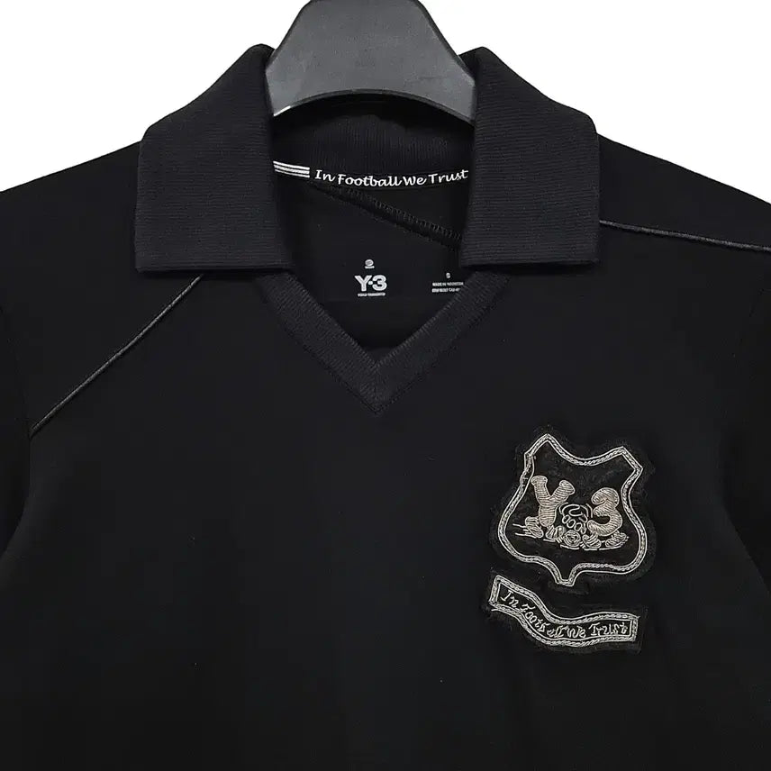 [BUNJANG] Y-3 Yohji Yamamoto Emblem Embroidered T-Shirt / 