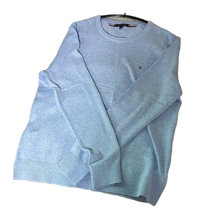 [BUNJANG] Tommy Hilfiger Knit Sweater (Sky Blue, Large) / 타미힐피거 니트