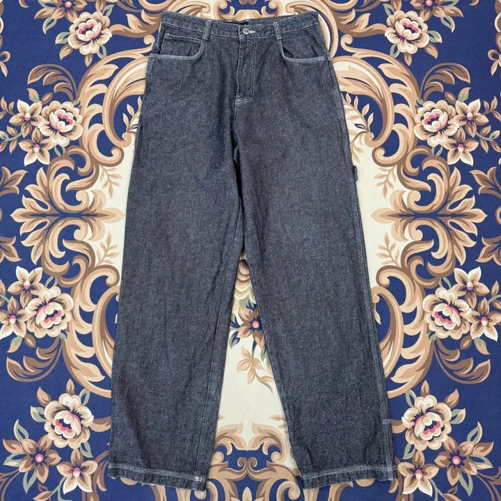 [BUNJANG] ROCAWEAR Carpenter Denim Pants / (32)로카웨어 ROCAWEAR 카펜터 데님팬츠(Made in usa)