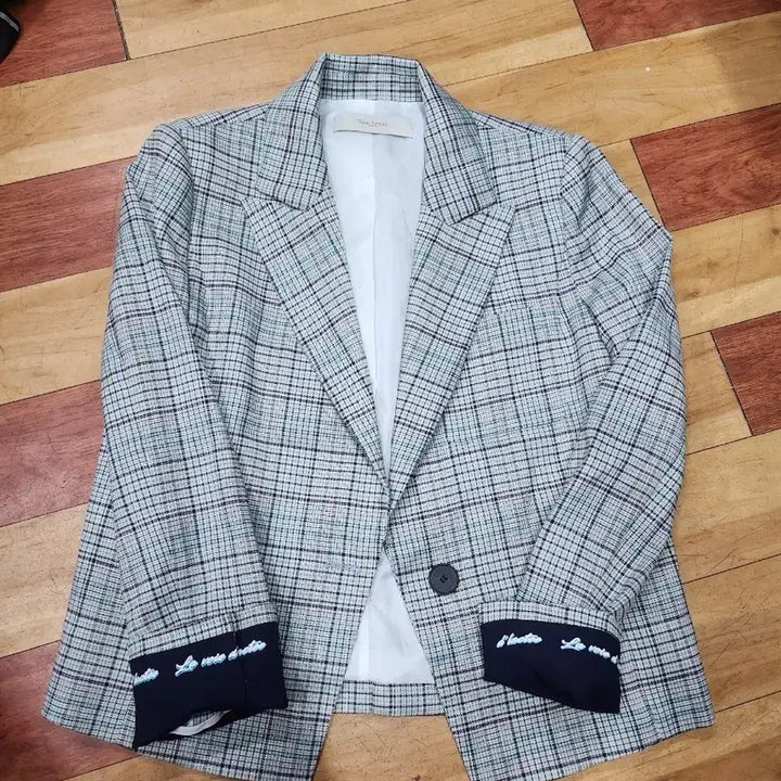 [BUNJANG] The IZZAT Check Pattern Linen Jacket / The IZZAT 체크 패턴 마자켓