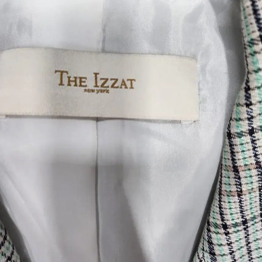 [BUNJANG] The IZZAT Check Pattern Linen Jacket / The IZZAT 체크 패턴 마자켓