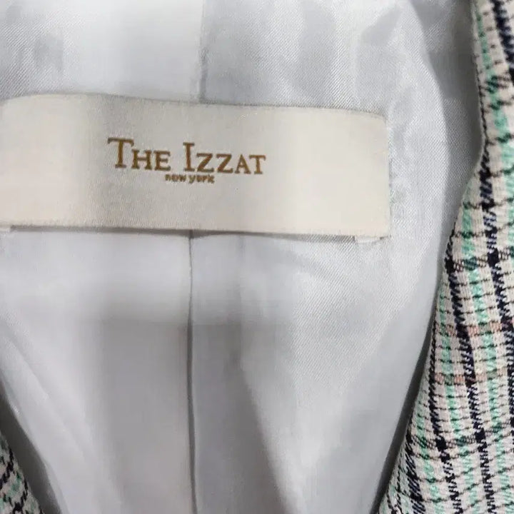 [BUNJANG] The IZZAT Check Pattern Linen Jacket / The IZZAT 체크 패턴 마자켓