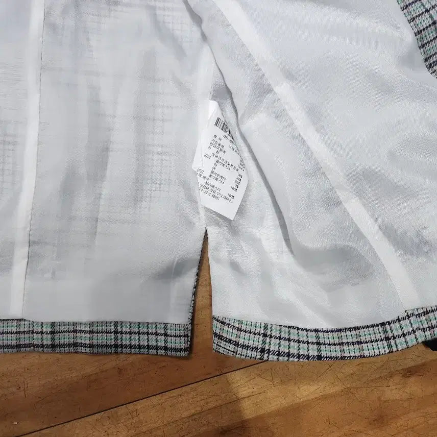 [BUNJANG] The IZZAT Check Pattern Linen Jacket / The IZZAT 체크 패턴 마자켓
