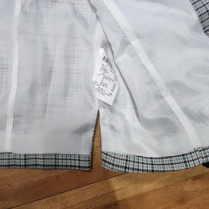 [BUNJANG] The IZZAT Check Pattern Linen Jacket / The IZZAT 체크 패턴 마자켓