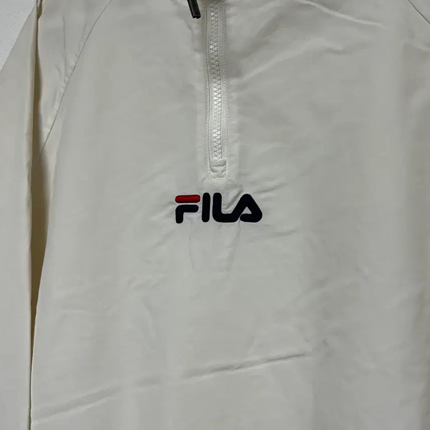 [BUNJANG] FILA Anorak Jacket White M / FILA 아노락 M 화이트