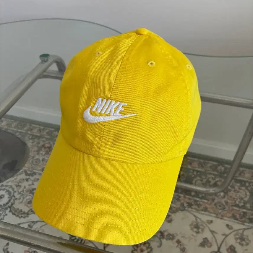 [BUNJANG] Nike Unstructured Futura Wash Cap Yellow / 나이키 언스트럭처드 퓨츄라 워시 캡 옐로우