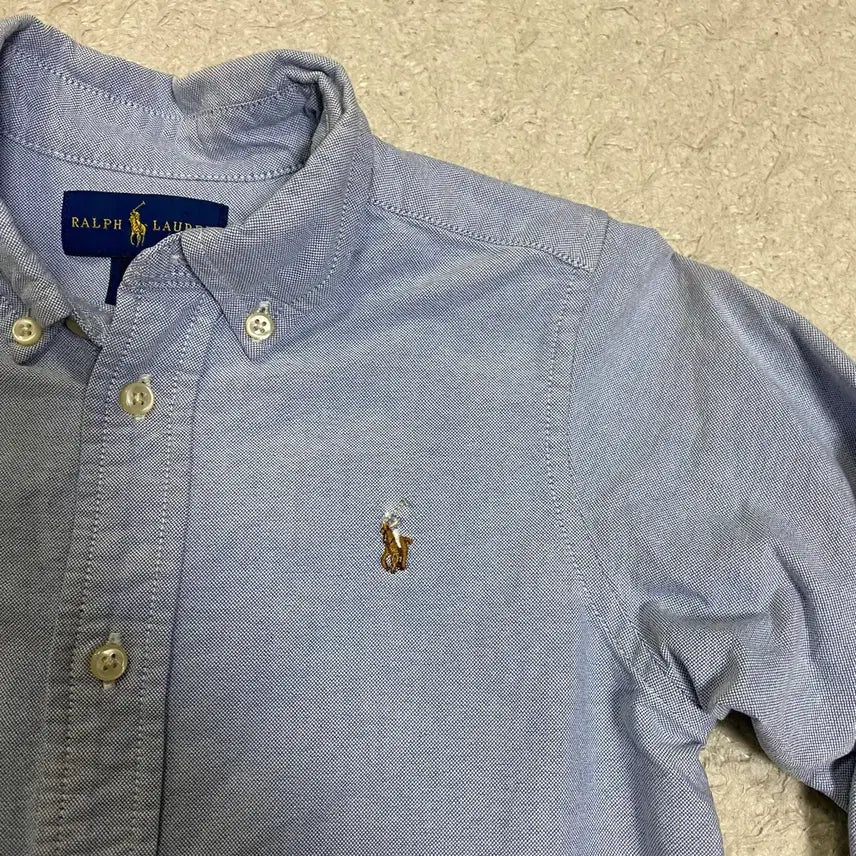 [BUNJANG] Polo Ralph Lauren Kids Oxford Shirt Sky Blue / 폴로 랄프로렌 키즈 아동 옥스포드 셔츠 하늘색 5