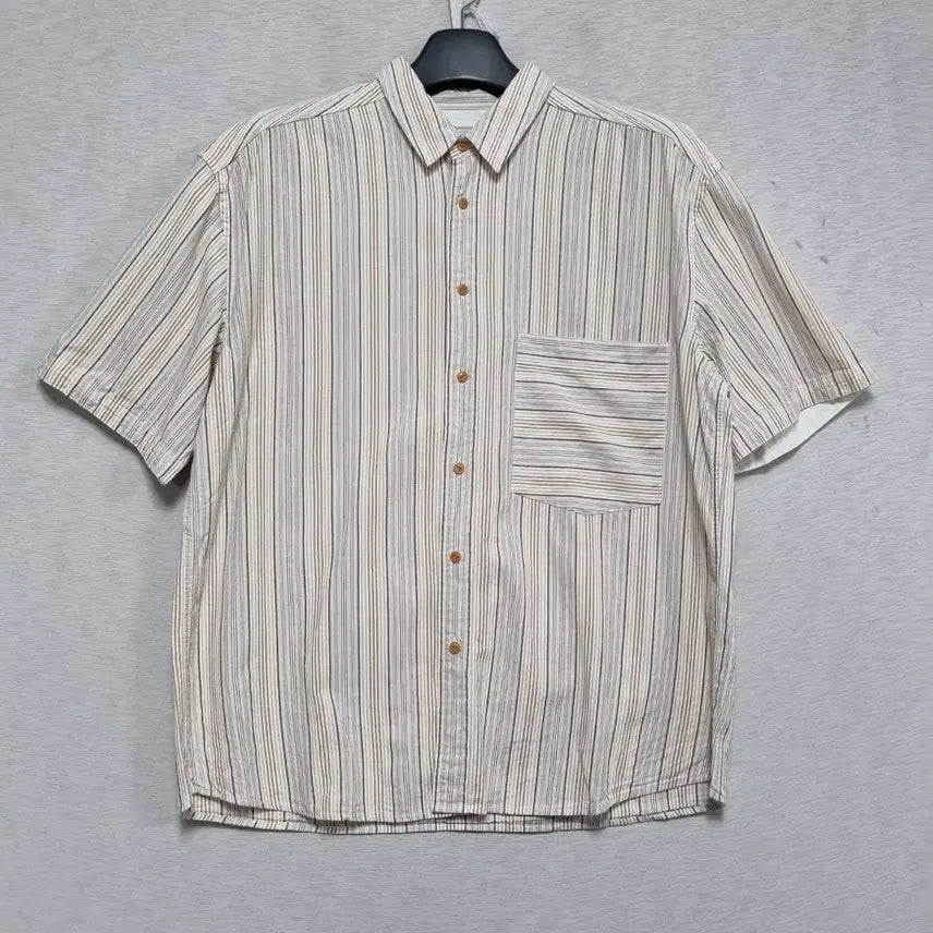 [BUNJANG] 8 Seconds Striped Shirt Men&