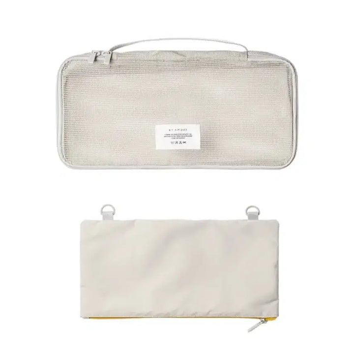 [BUNJANG] Amore Mall Long Mesh Travel Pouch / 아모레몰 롱 메쉬 트래블 파우치