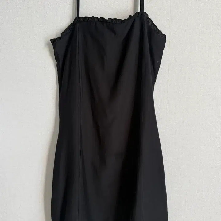 [BUNJANG] Archive J2U Silk Wool Mini Dress - Black (Size S) / 아카이브제이투유 실크 울 미니 드레스 블랙 S