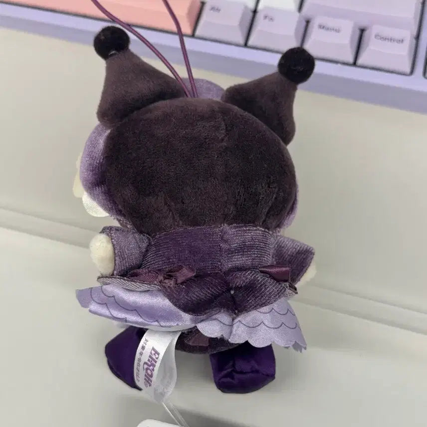 [BUNJANG] Sanrio Kuromi Classic Antique Mascot Keyring / 산리오 쿠로미 클래식 앤틱 마스코트 키링