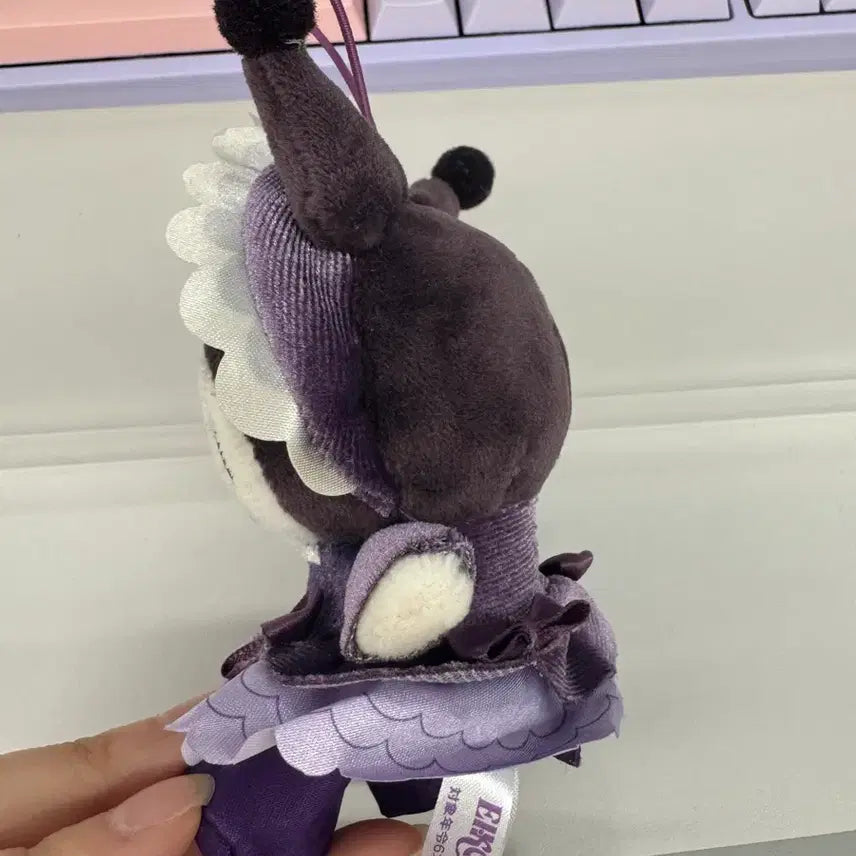 [BUNJANG] Sanrio Kuromi Classic Antique Mascot Keyring / 산리오 쿠로미 클래식 앤틱 마스코트 키링