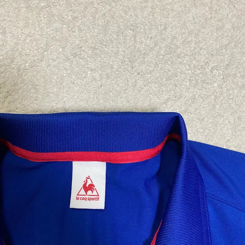 [BUNJANG] Le Coq Sportif Blue Polo Shirt XXL / 르꼬끄 스포르티브 블루 폴로 티셔츠 xxl 110