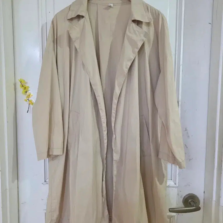 [BUNJANG] Spring Oversized Crinkle Blend Jacket / 봄 빅사이즈    디자인이쁜  바스락 면 폴리 스판  자켓 가슴단면70