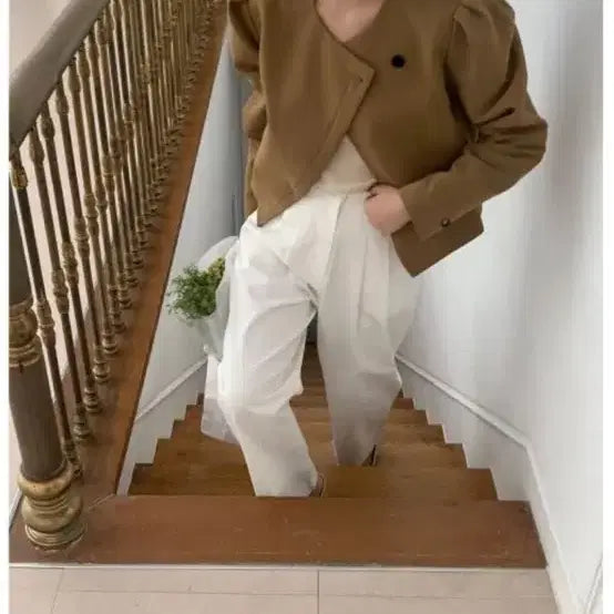 [BUNJANG] Without Summer Callie Jacket Camel / 위드아웃썸머 캘리자켓