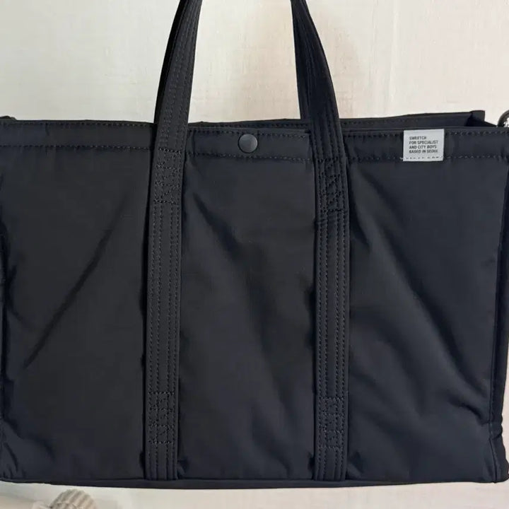 [BUNJANG] SWITCH TOTE BRIEF 001 WIDE M BLACK Tote Bag / 스위치 TOTE BRIEF 001 WIDE M BLACK