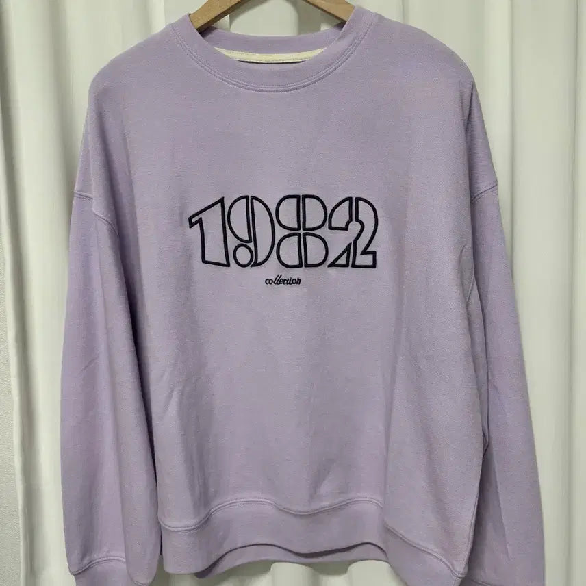 [BUNJANG] J.Elf Purple 1982 Print Sweatshirt / [새상품] 제이엘프 퍼플 맨투맨