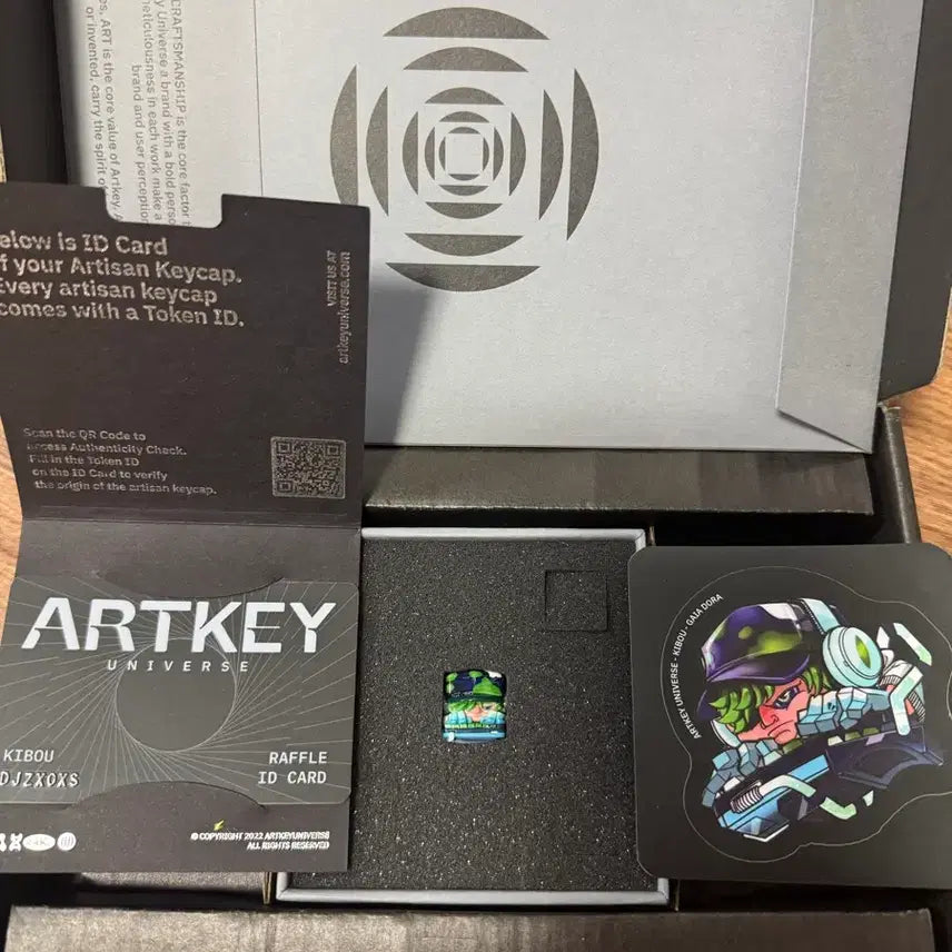 [BUNJANG] Artkey Gaiadora Kibou Keycap / 아트키 가이아도라 키부 Artkey gaiadora kibou