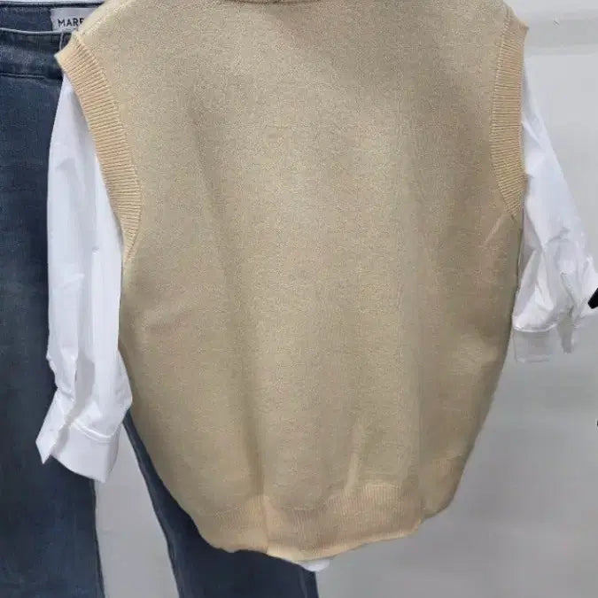 [BUNJANG] Lang/Bang Argyle Sleeveless Knit Top / (@땡처리)랑/방 아가일 슬리브리스 니트 탑