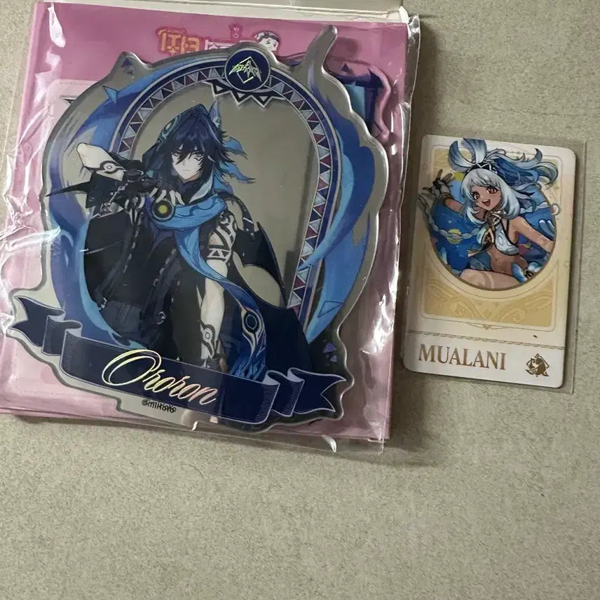 [BUNJANG] Genshin Impact Allorun Acrylic Stand + Malani Photocard / 원신 올로룬 아크릴 스탠드 + 말라니 포카