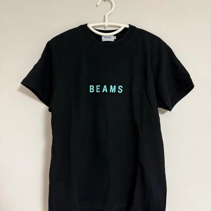 [BUNJANG] BEAMS Logo Short Sleeve T-Shirt / 빔즈 로고 반팔 티셔츠