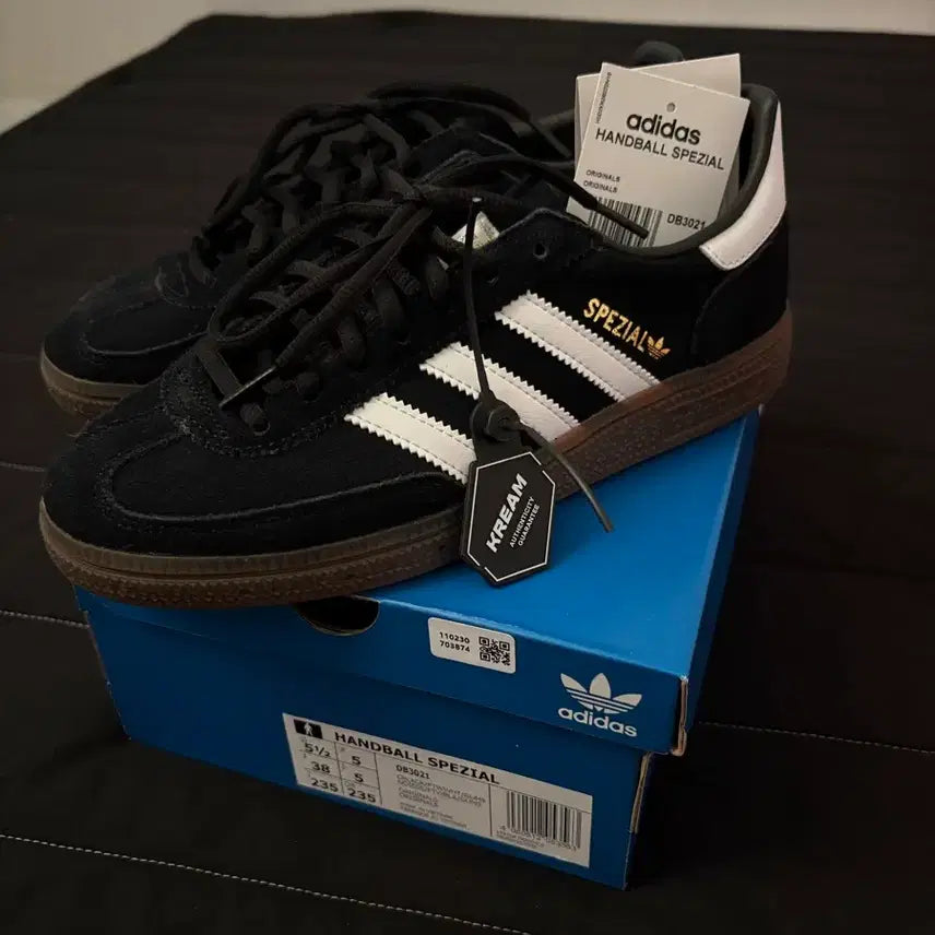 [BUNJANG] Adidas Spezial Handball Core Black / 아디다스 스페지알 핸드볼 코어 블랙(235)