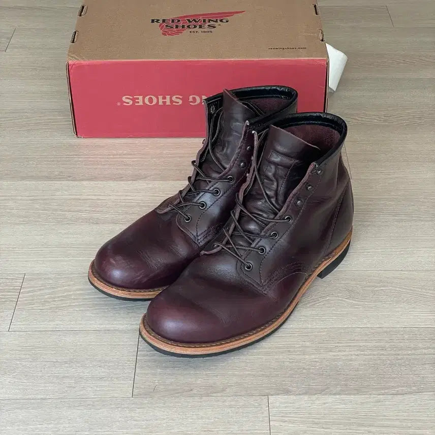 [BUNJANG] Red Wing Beckman Black Cherry 9419 Boots / [US10.5] 레드윙 벡맨 블랙체리 9419 세컨팩토리