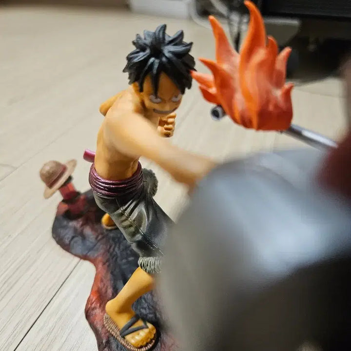[BUNJANG] One Piece Luffy Zefa Sabo Figure Set / 원피스 루피 제파 사보 피규어 세트