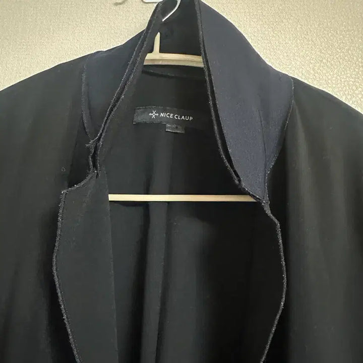 [BUNJANG] NICE CLAUP Black Spandex Jacket / 나이스클랍 블랙 스판 자켓
