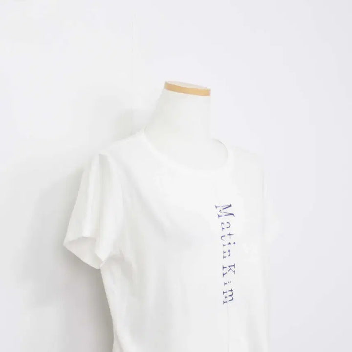 [SOLD OUT] [정품] 마뗑킴 여성 라운드 반팔 티셔츠 크롭 신상 프리 정인샵