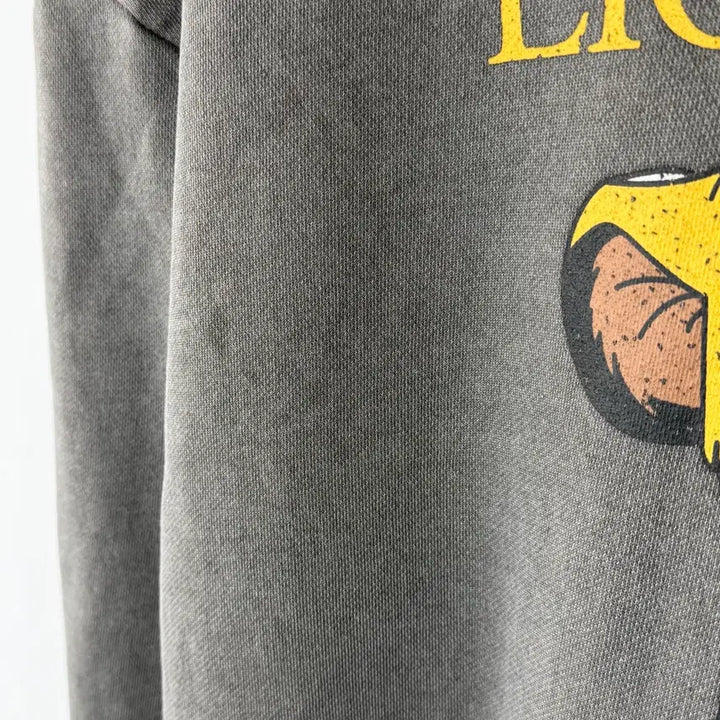 [BUNJANG] Disney The Lion King Pigment Washing Sweatshirt / [택포] [FREE] 디즈니 라이온킹 피그먼트워싱 맨투맨