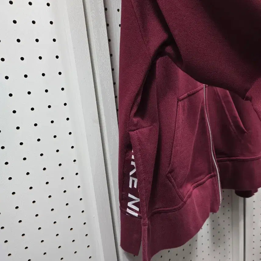 [BUNJANG] Nike Burgundy Hoodie Zip-up / (1240)나이키 버건디 후드집업