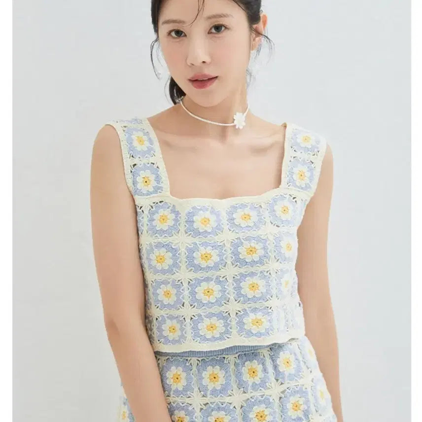 [BUNJANG] Roem Corset Knit Bustier Top / 로엠 코르쉐 니트 뷔스티에