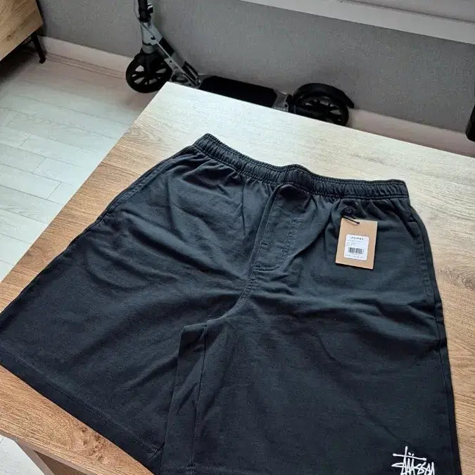 [SOLD OUT] 스투시 숏 블랙 M