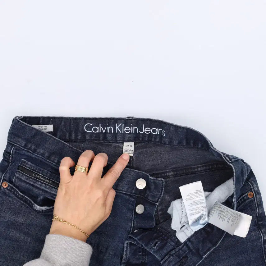 [BUNJANG] Calvin Klein Straight-Leg Denim Pants / 32X30 캘빈클라인 일자 데님팬츠 0408H1