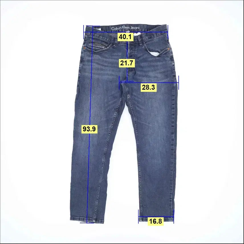 [BUNJANG] Calvin Klein Straight-Leg Denim Pants / 32X30 캘빈클라인 일자 데님팬츠 0408H1