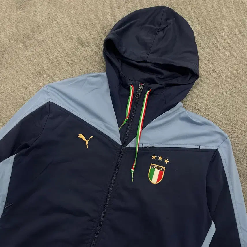 [BUNJANG] Puma Italy National Team Hooded Jersey / M 푸마 이탈리아 국대 후드 져지