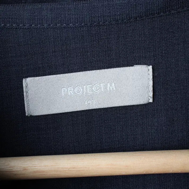 [BUNJANG] Project M V-neck Navy Short Sleeve Shirt / (XL) 프로젝트엠 반팔셔츠 남방 브이넥 네이비 무지-1812E