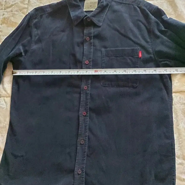 [SOLD OUT] Tbj nearby 코듀로이 셔츠 네이비 100
