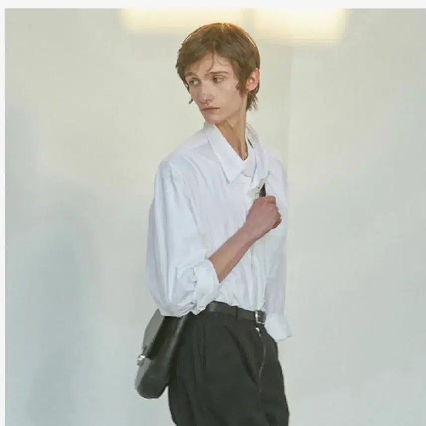 [SOLD OUT] 토마스모어 페이퍼셔츠 화이트 L사이즈